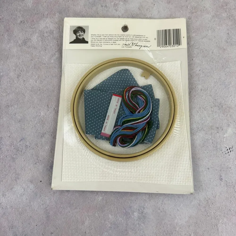3 Counted Cross Stitch Kits Golden Bee Wearables Designs for Needle Dimensions
